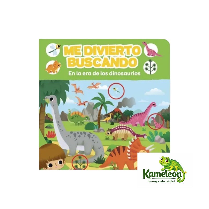 Me divierto buscando: En la era de los dinosaurios