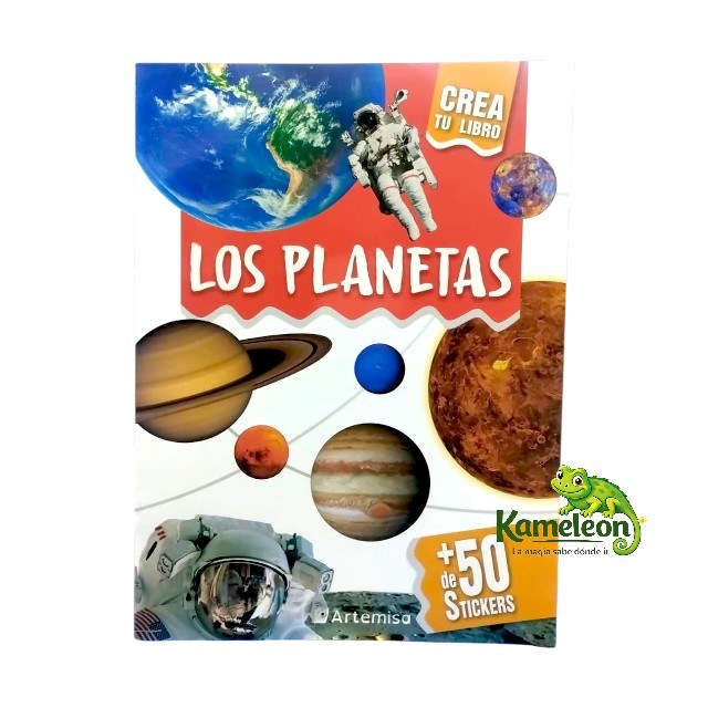 Crea tu libro: los planetas