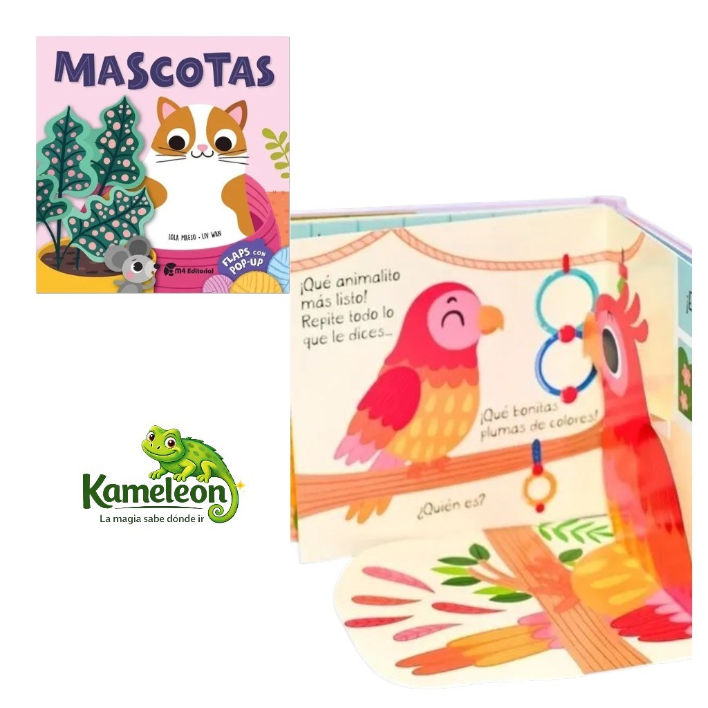 Flaps con pop-up: Mascotas