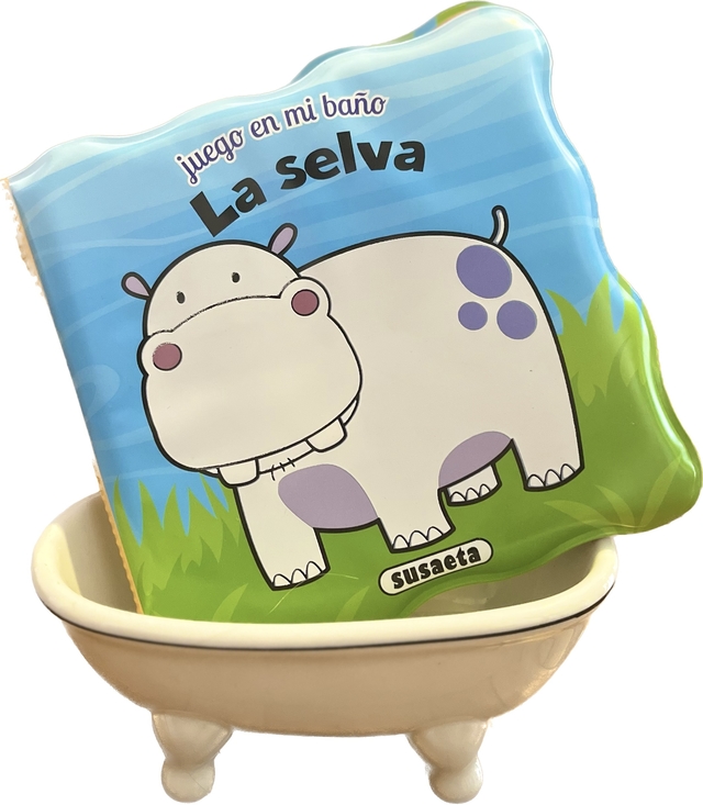 Libro juego en mi baÑo: la selva
