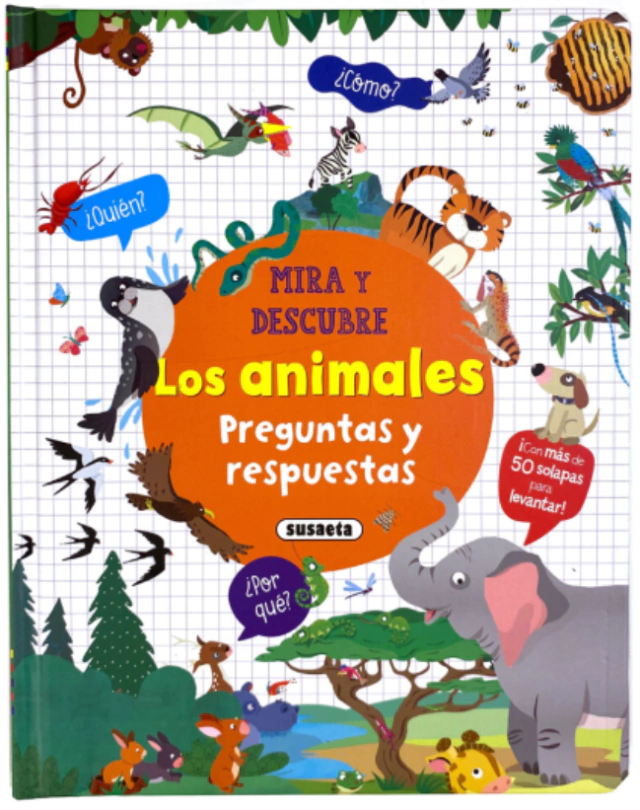 Libro mira y descubre animales