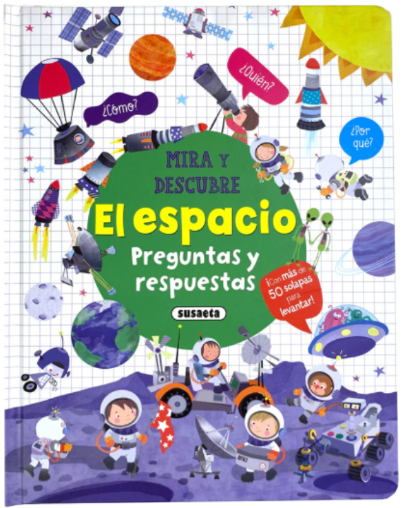 Libro mira y descubre el espacio
