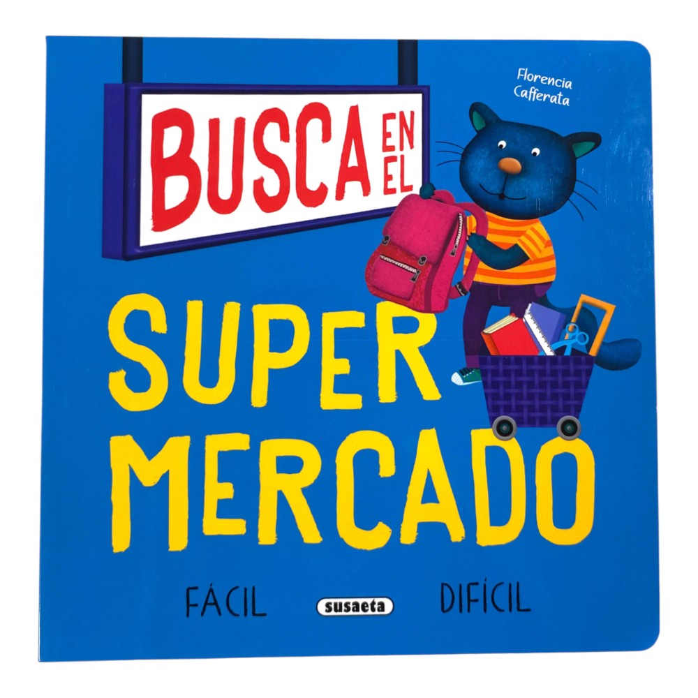 Libro busca en el supermercado