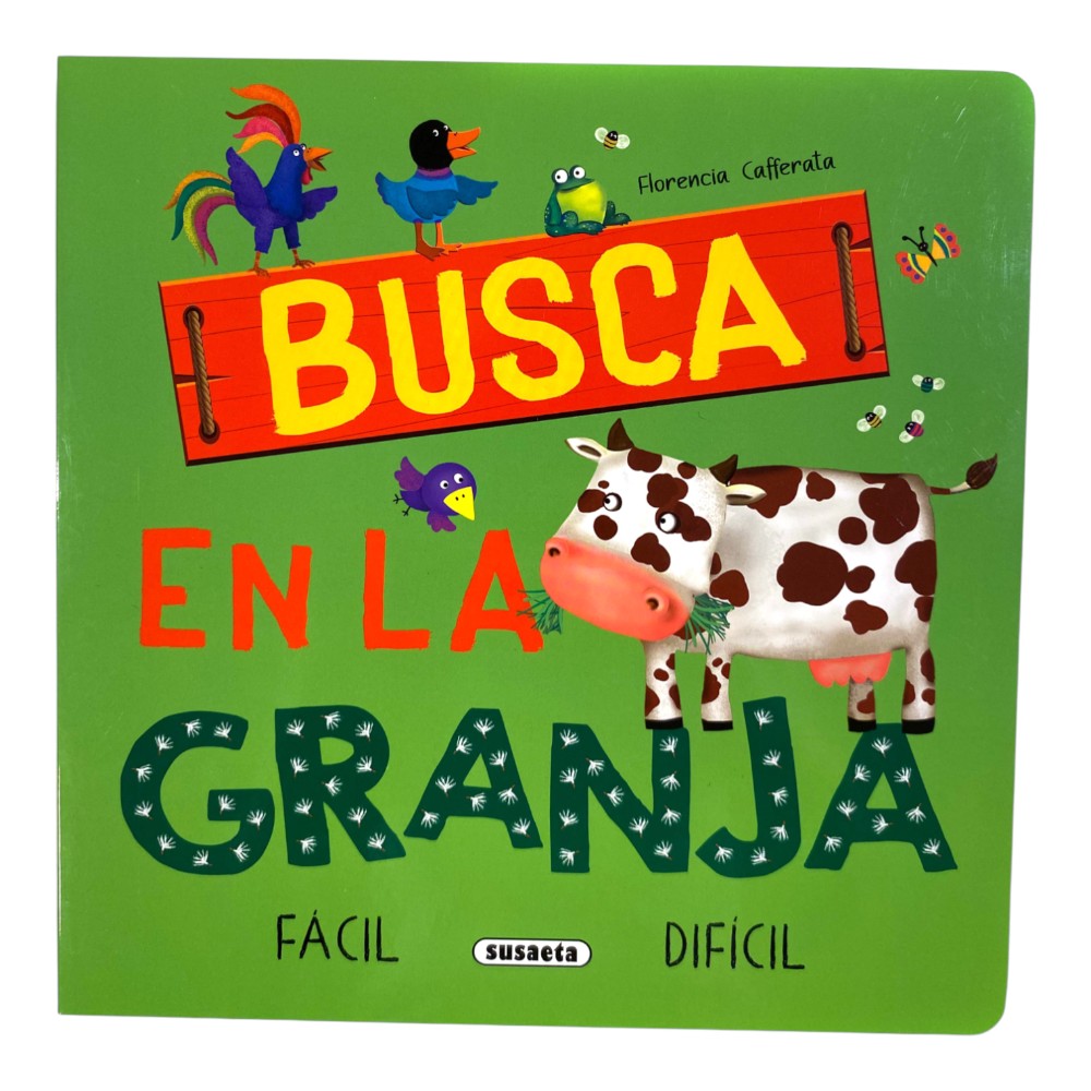 Libro busca en la granja