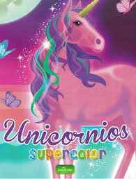 Libro supercolor unicornios