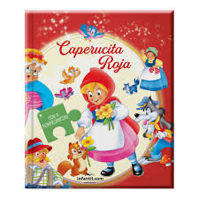 Libro leo y armo rompecabezas caperucita roja