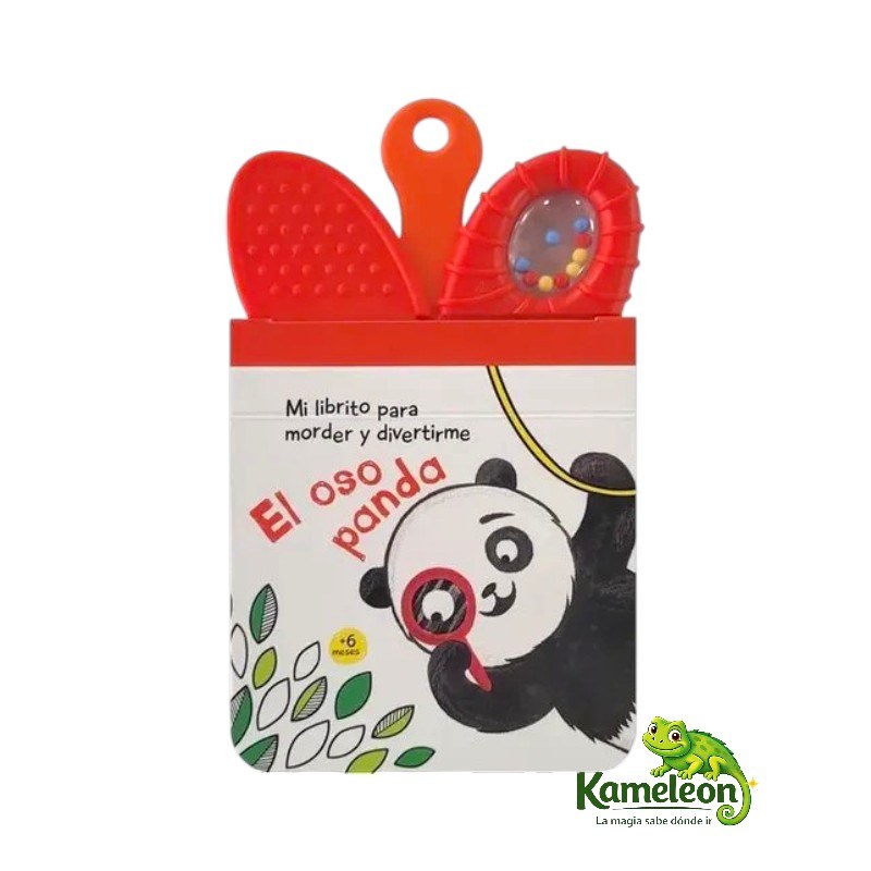Mi librito para morder y divertirme: El oso panda