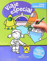 Libro cuentos para colorear viaje especial