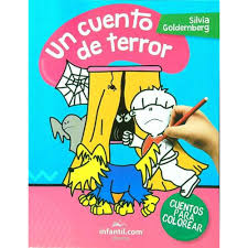 Libro cuentos para colorear un cuento de terror