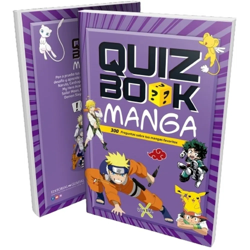 Libro "manga" quiz book