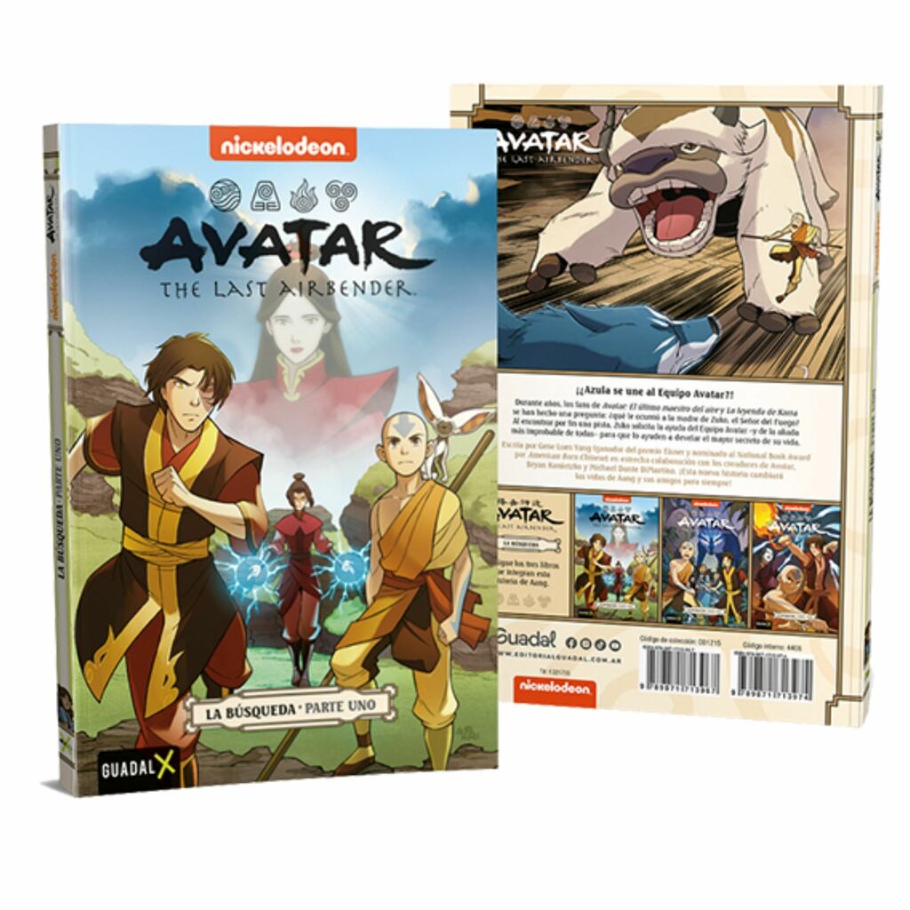 Historieta del avatar: la busqueda parte 1
