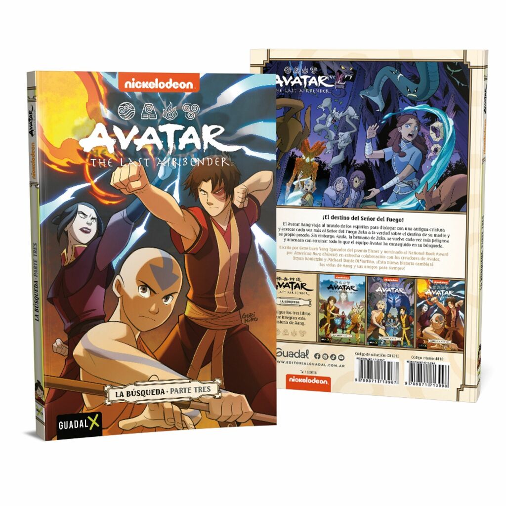 Historieta del avatar: la busqueda parte 3