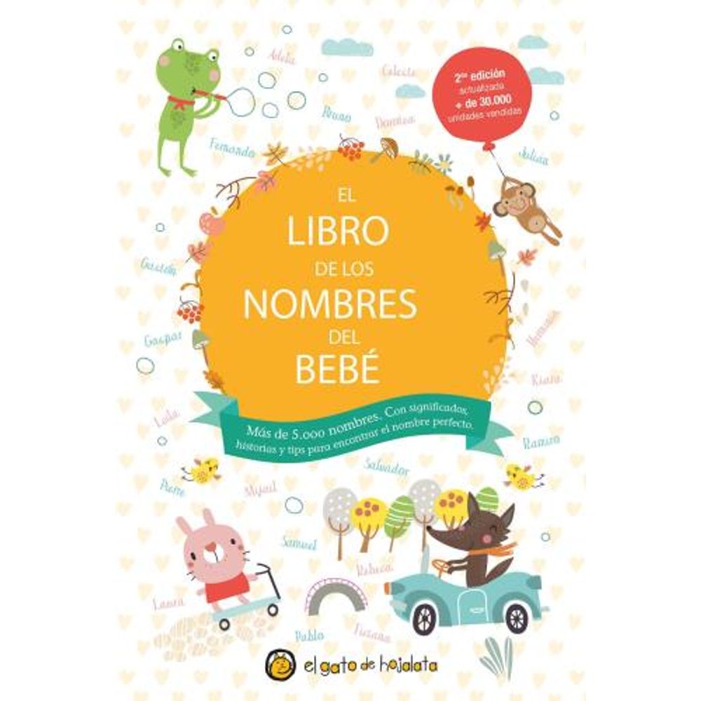 Libro "de los nombres del bebe"