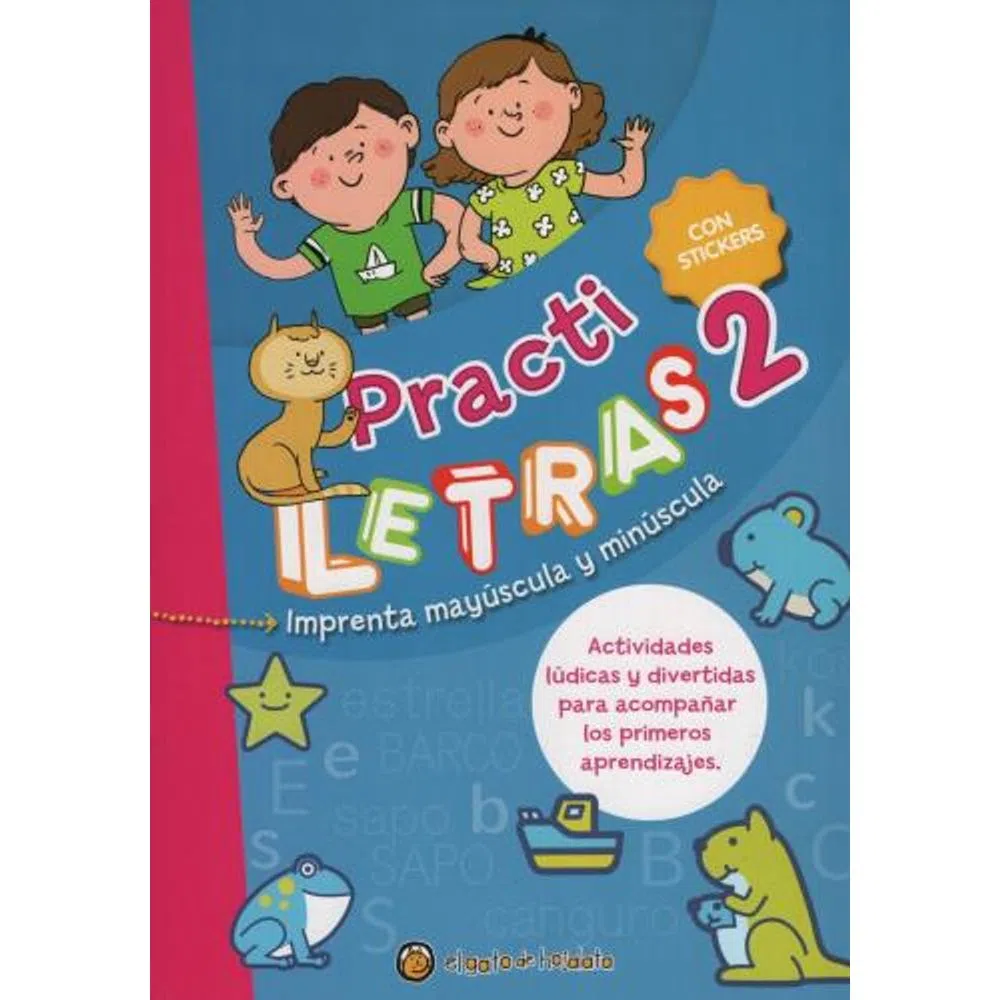 Practiletras 2 imprenta mayuscula y minuscula
