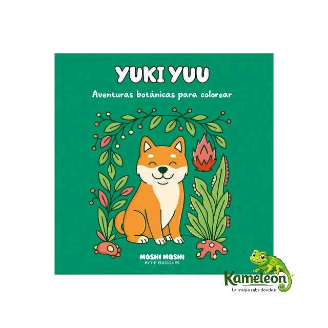 Moshi moshi: Yuki you aventuras botanicas para colorear