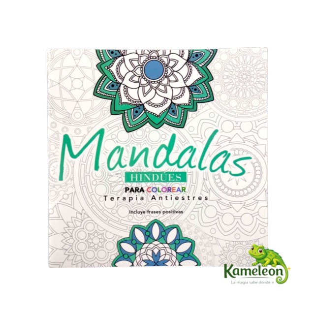 Libro "mandalas" terapia antiestres hindues