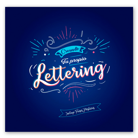 Libro "mandalas" lettering
