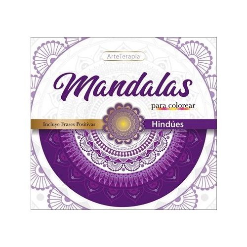 Libro "mandalas" arteterapia hindues