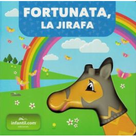 Libro cuentos que chiflan fortunata, la jirafa
