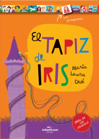 Libro pegacolor el tapiz de iris