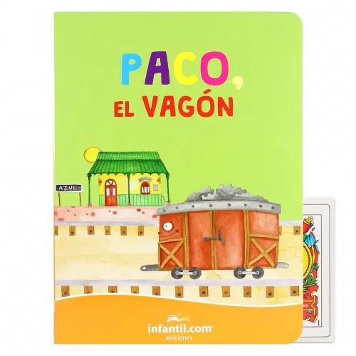Libro ¡a rodar! paco, el vagon