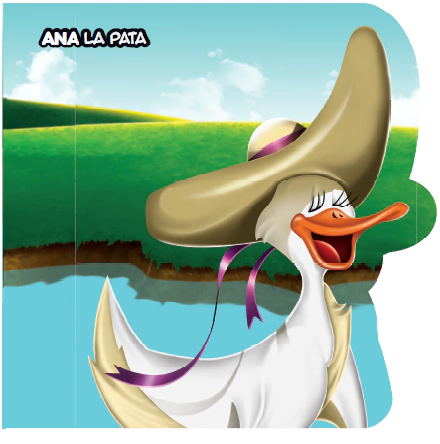 Libro animales troquelados: ana la pata 