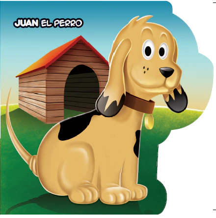 Libro animales troquelados: juan el perro