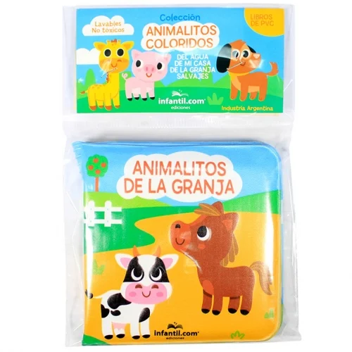 Libro animales coloridos animalitos de la granja