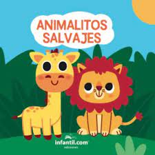 Libro animales coloridos animalitos salvajes