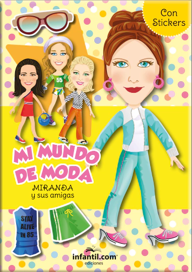 Libro mi mundo de moda miranda y sus amigas
