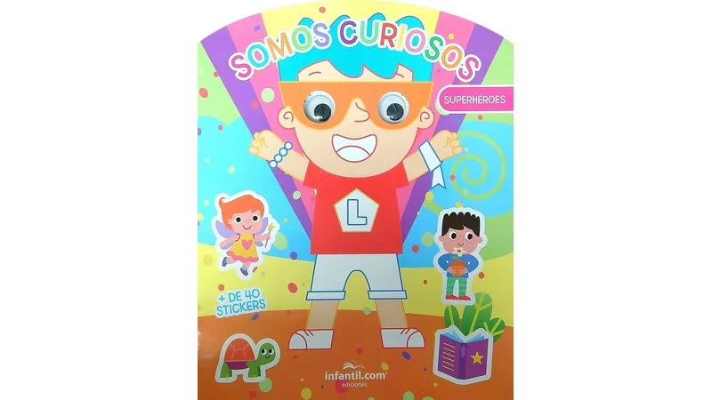 Libro somos curiosos: superheroes