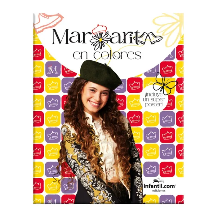 Libro margarita en colores
