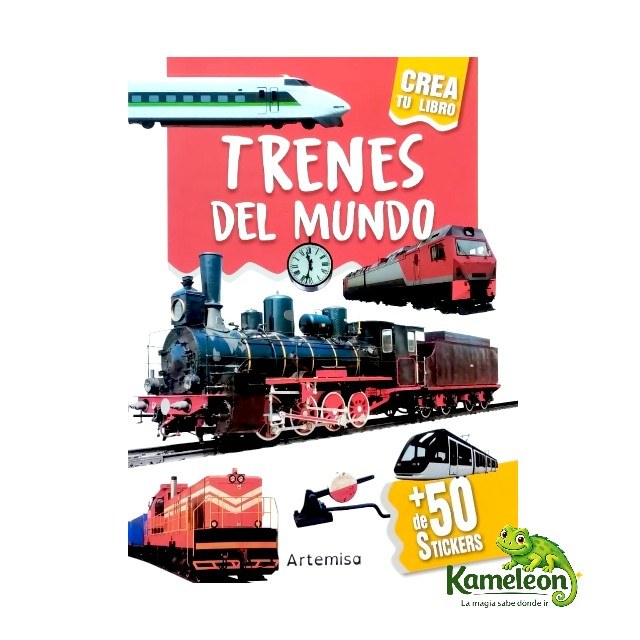 Crea tu libro: Trenes del mundo