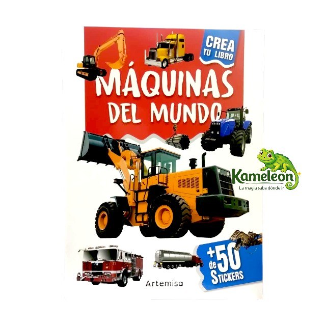 Crea tu libro: Maquinas del mundo