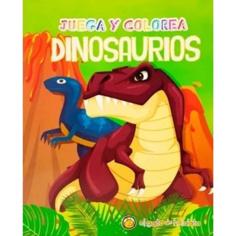 Juega y colorea dinosaurios
