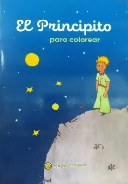 Libro el principito para pintar