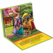 Libro "los dones de la familia madrigal" de la pelicula encanto 