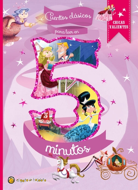 Libro cuentos clasicos para leer en 5 minutos: chicas valientes