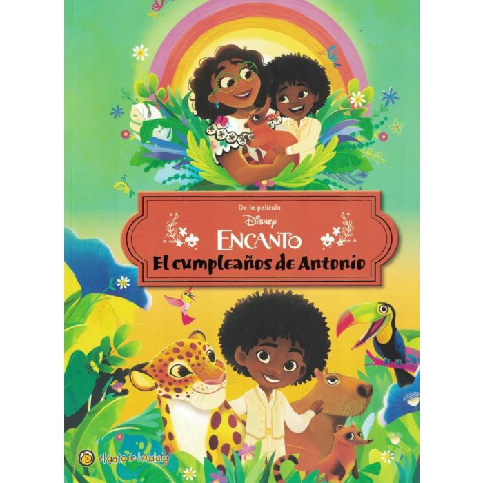 Libro de pelicula "encanto - el cumpleaÑos de antonio"