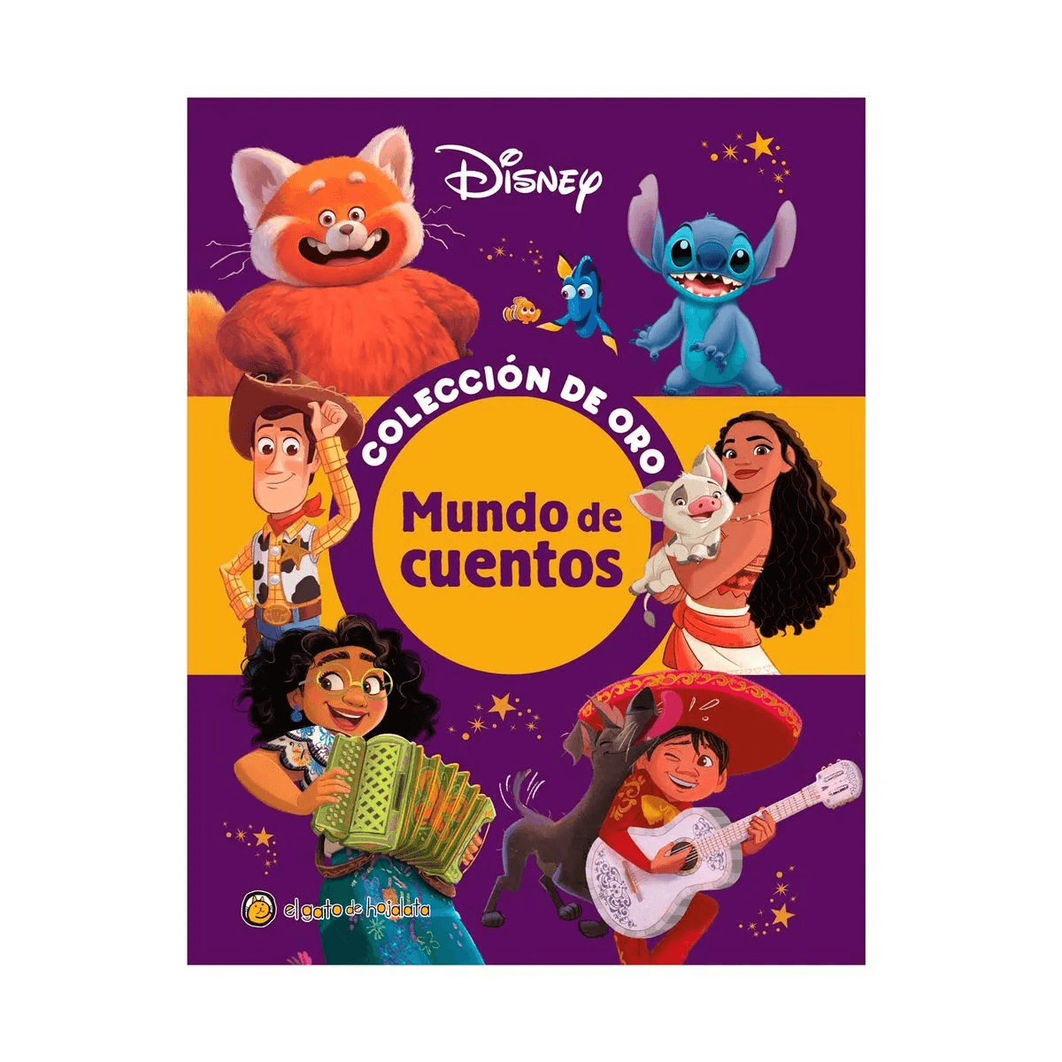 Libro coleccion de oro "mundo de cuentos disney"