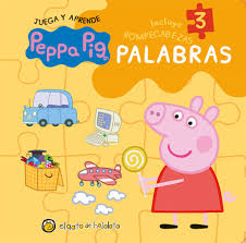 Mi primer libro con rompecabezas: peppa pig "palabras"  