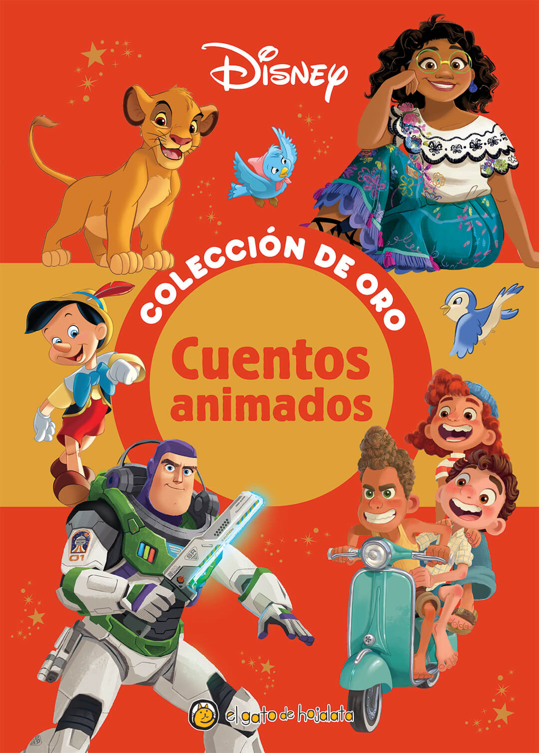 Libro coleccion de oro "cuentos animados"