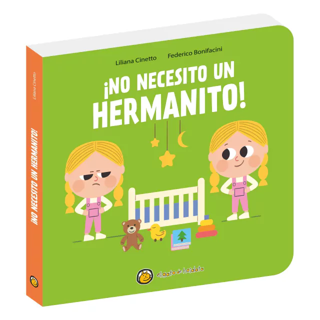 Libro crezco que te crezco: ¡no necesito un hermanito!