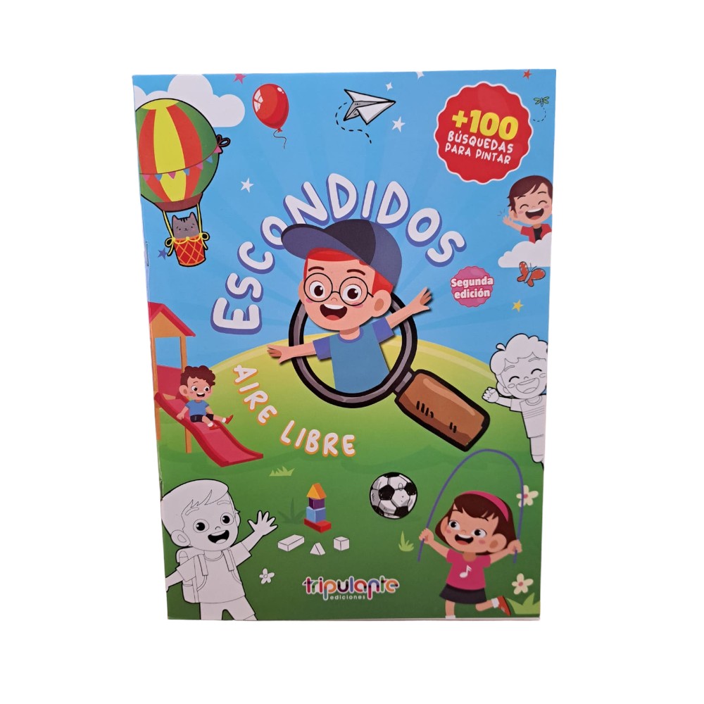 Libro escondidos aire libre