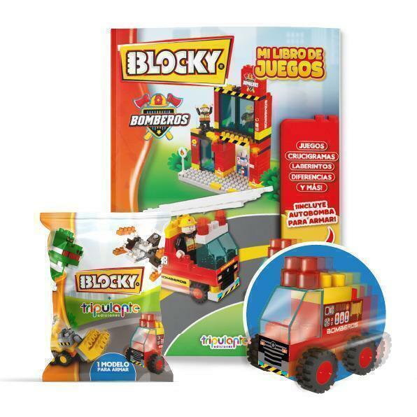 Mi libro de juegos blocky bomberos
