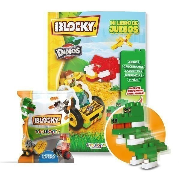 Mi libro de juegos blocky dinos