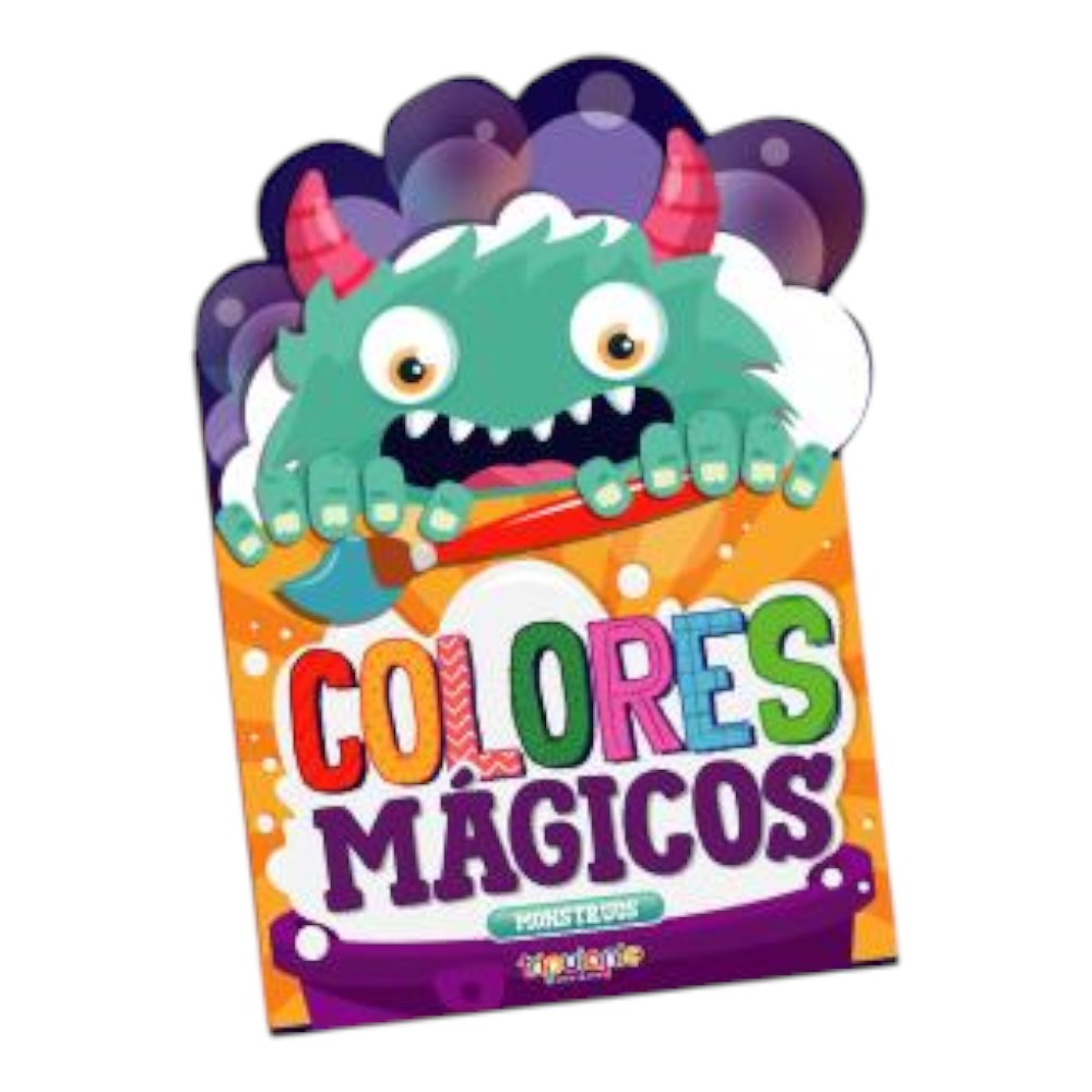 Libro para colorear colores magicos monstruos
