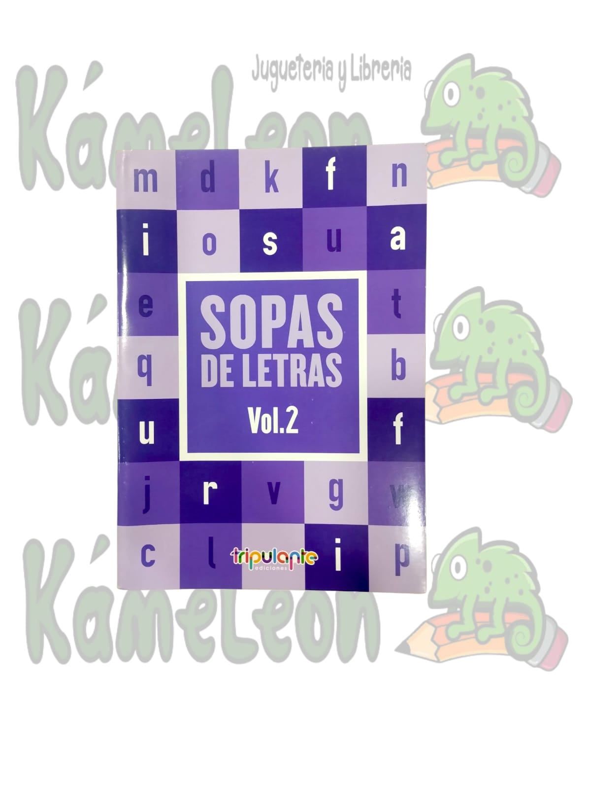 Libro de juegos sopa de letras vol2