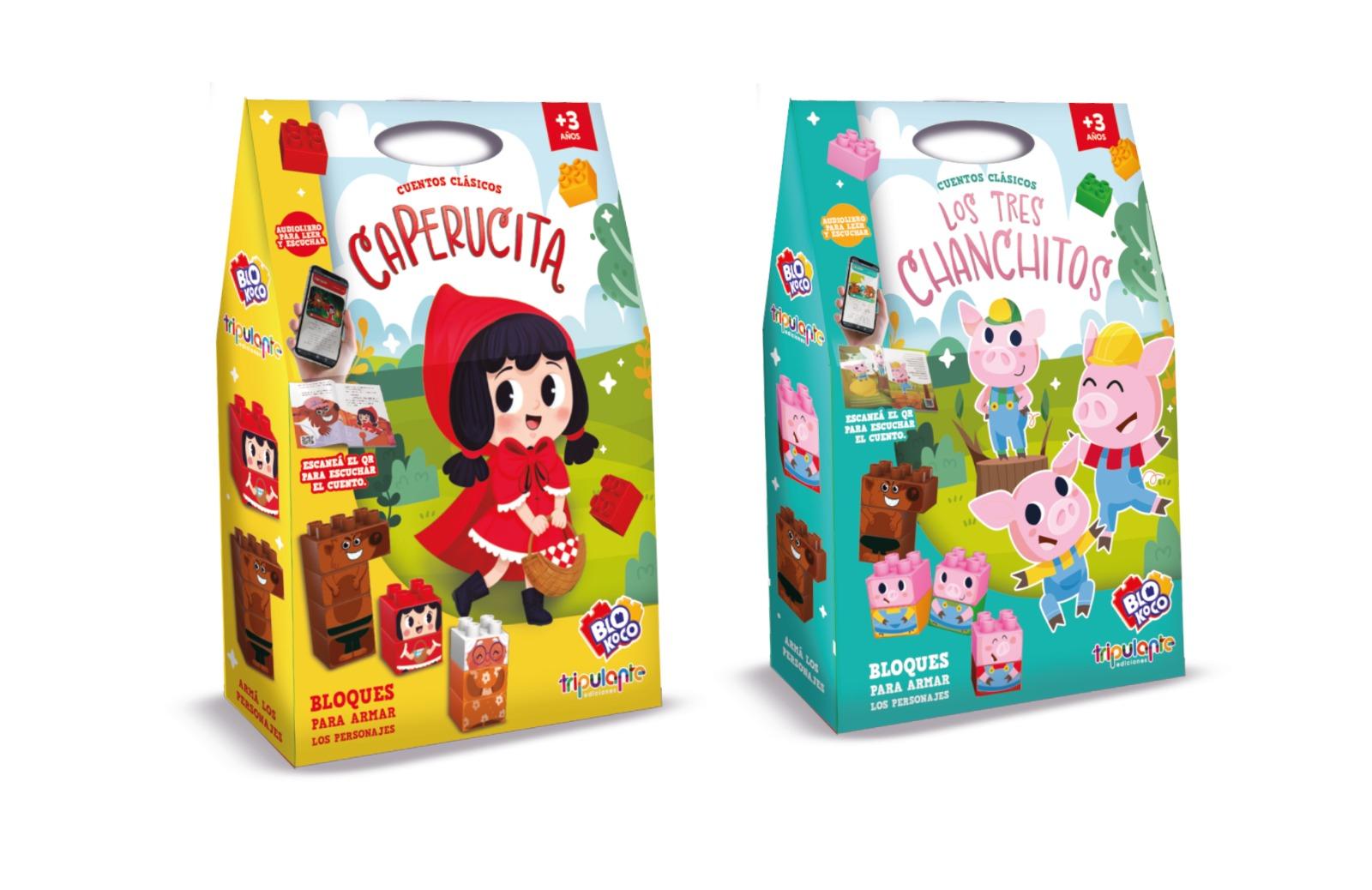 Libro cuentos clasicos para armar caperucita