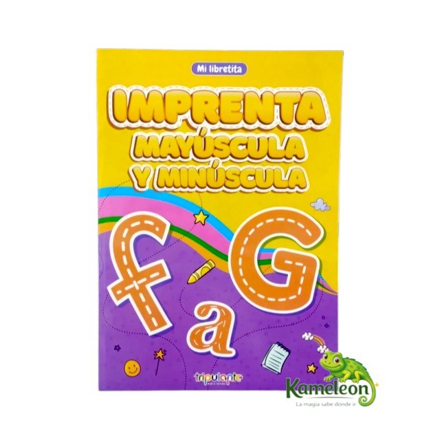 Libro mi libretita aprendiendo imprenta mayuscula y minuscula
